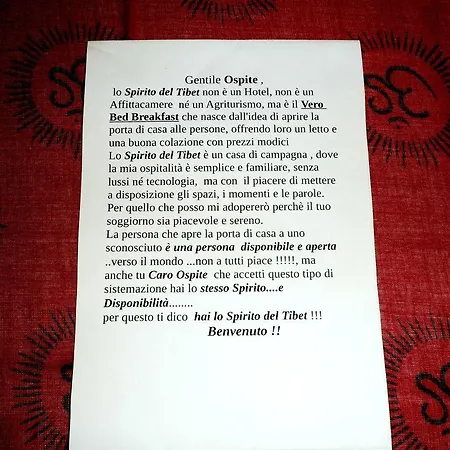 Nicoletta Spirito del Tibet Bed and Breakfast San Leo Esterno foto